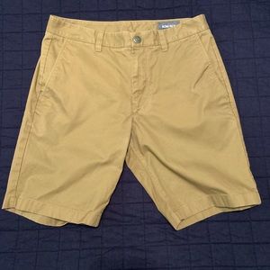 Bonobos Washed Chino Shorts - Deep Khaki - 9in